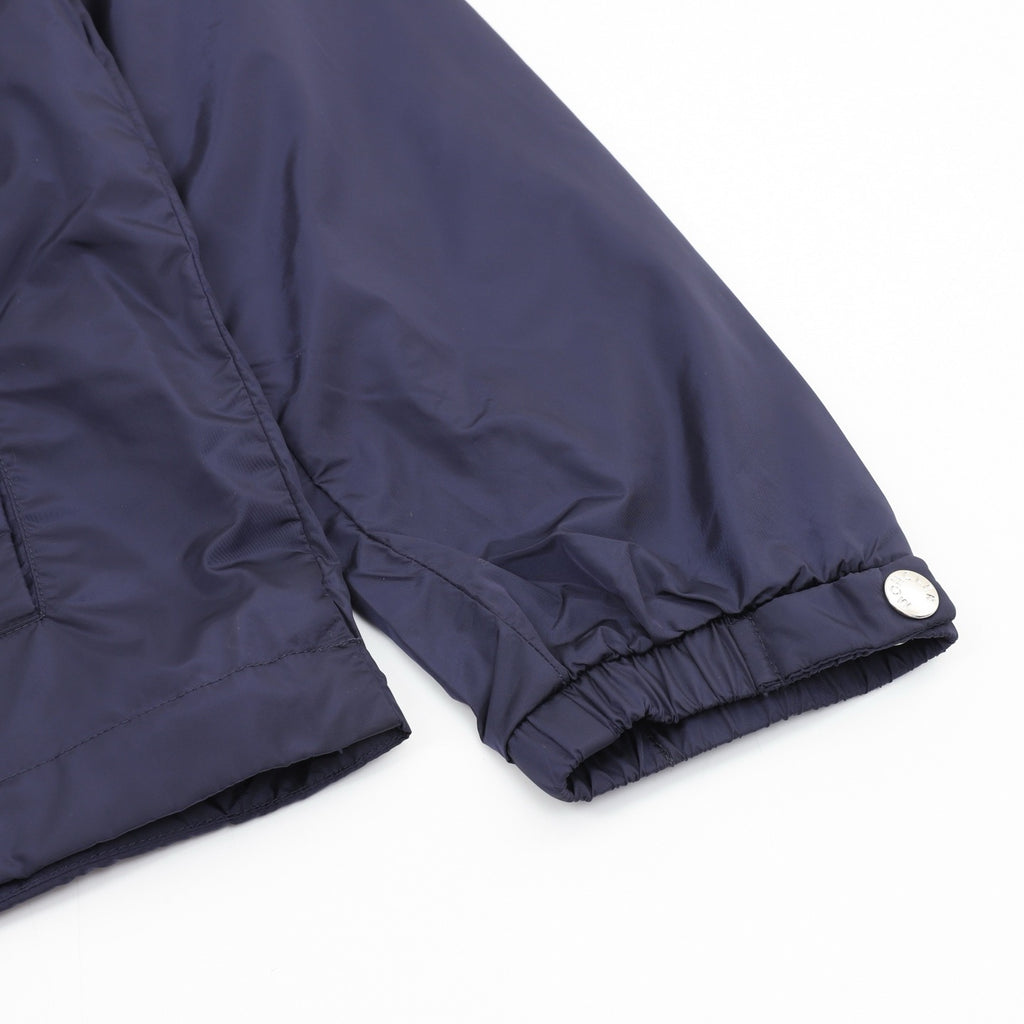Moncler Men's Hooded Embroidered Lightweight Jacket - Navy - view 5