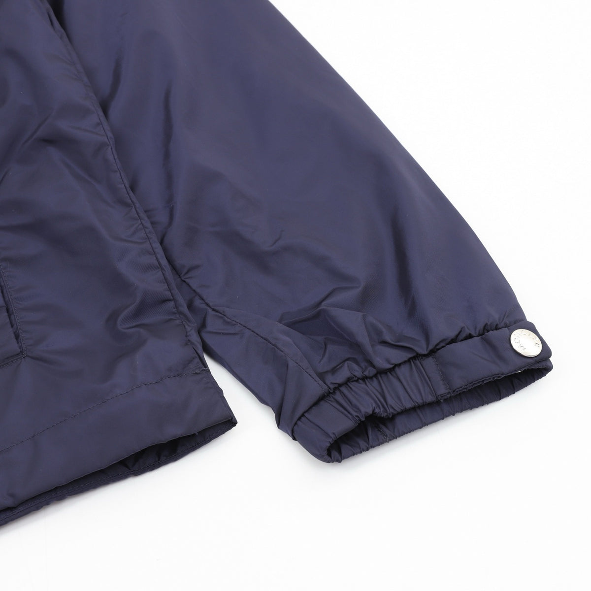 Moncler Men's Hooded Embroidered Lightweight Jacket - Navy - view 5