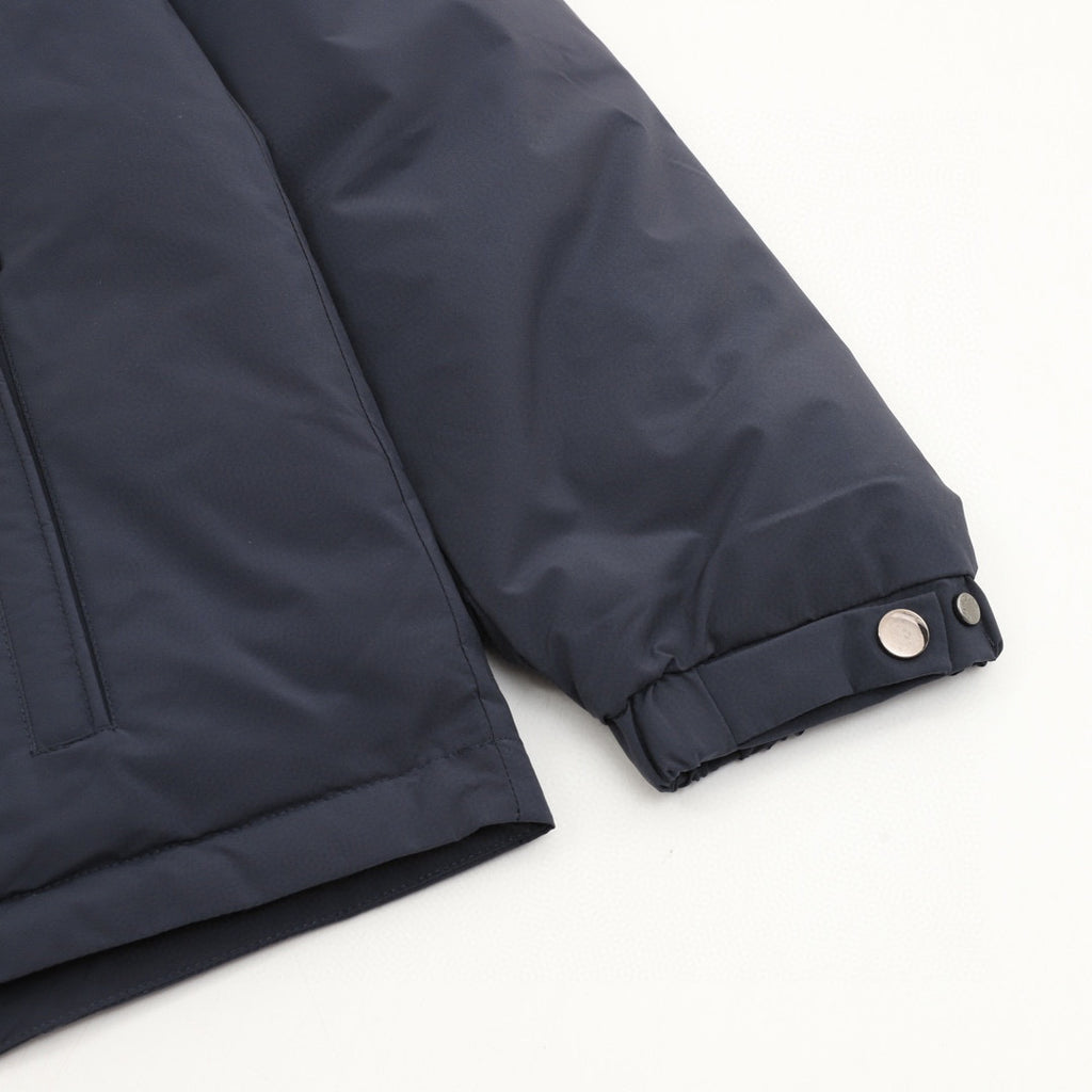 Moncler Hooded Zip-Up Logo Down Jacket - view 5