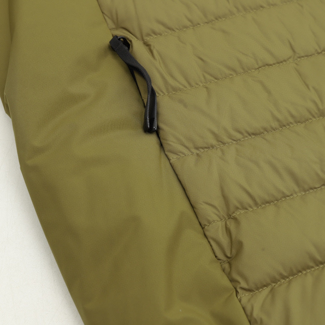 Moncler Hooded Lightweight Down Jacket - Black - view 5