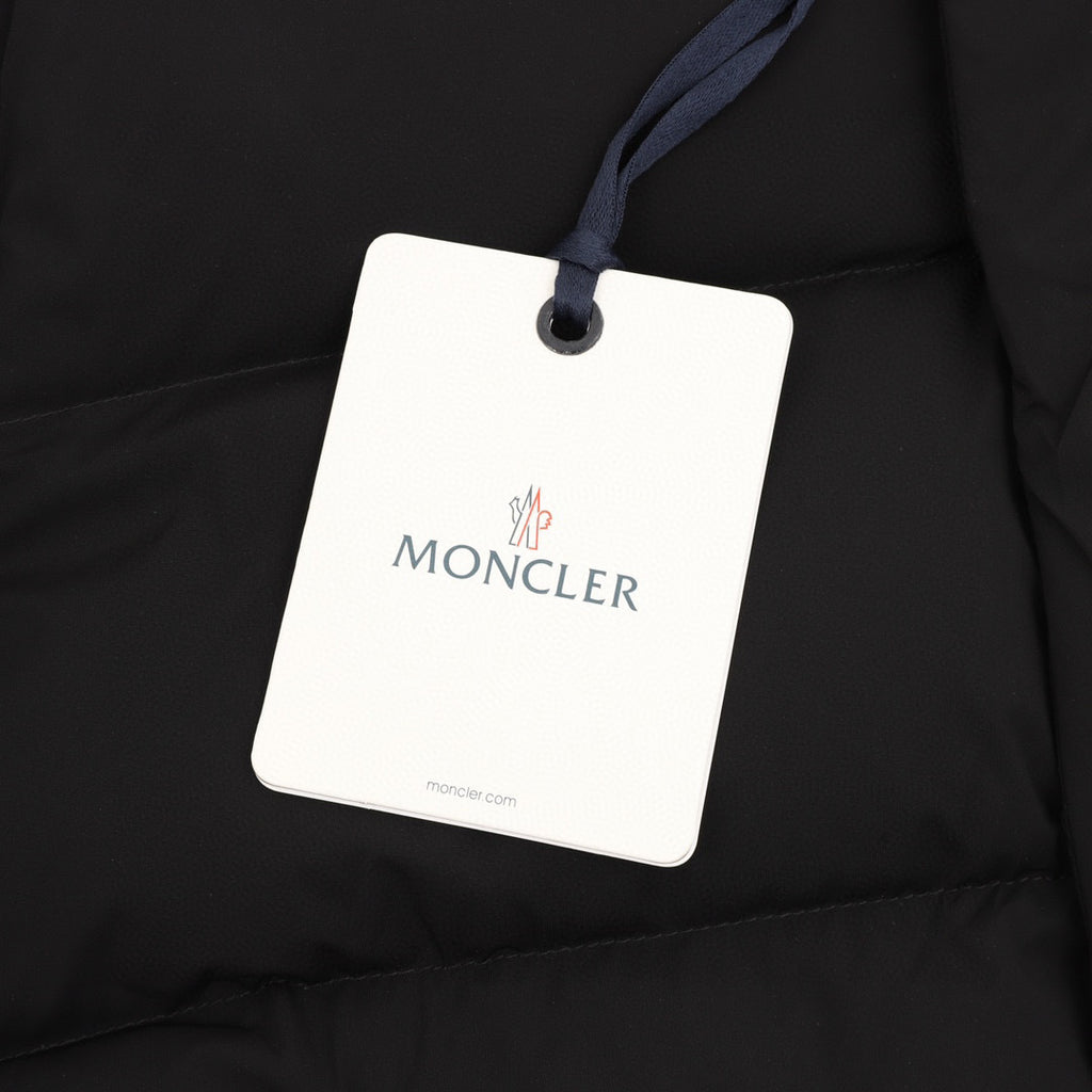 Moncler Hooded Logo Lightweight Down Jacket - view 5
