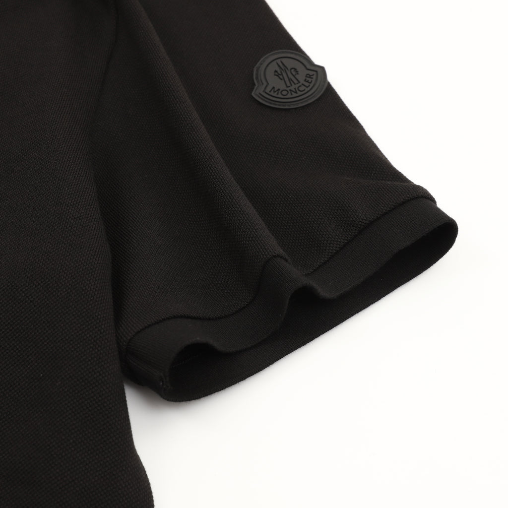 Moncler Graphic Polo Shirt - Black - view 5