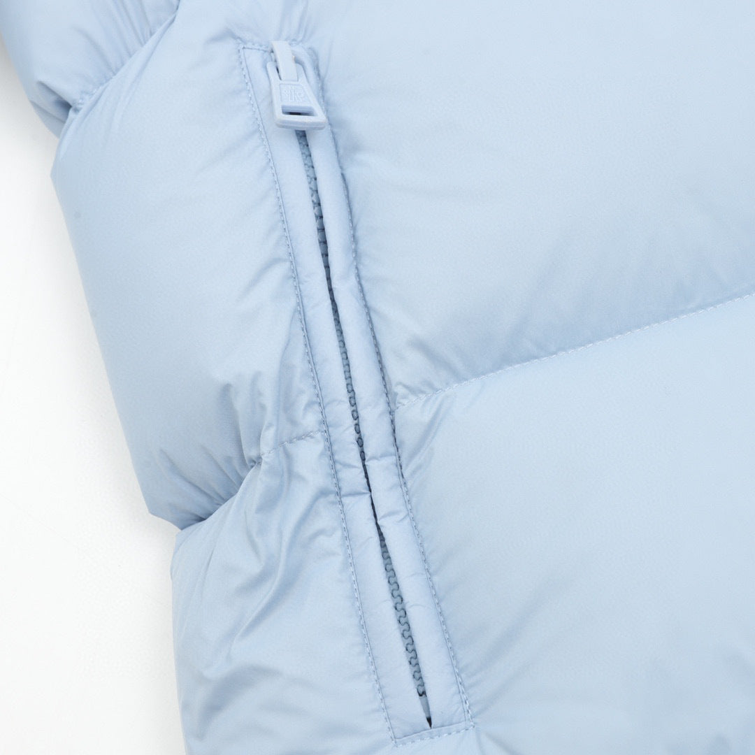 Moncler Hooded Embroidered Down Jacket - view 5