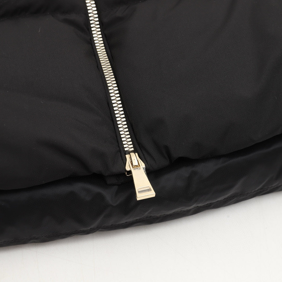 Moncler Women's Hooded Zip-Up Down Jacket - view 5