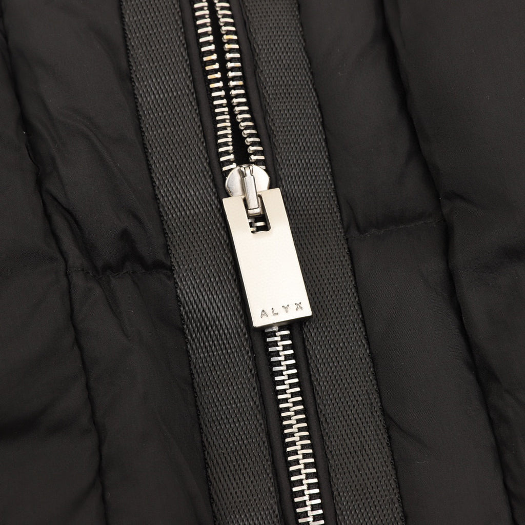 Moncler Hooded Zip-Up Graphic Down Jacket - White - view 5
