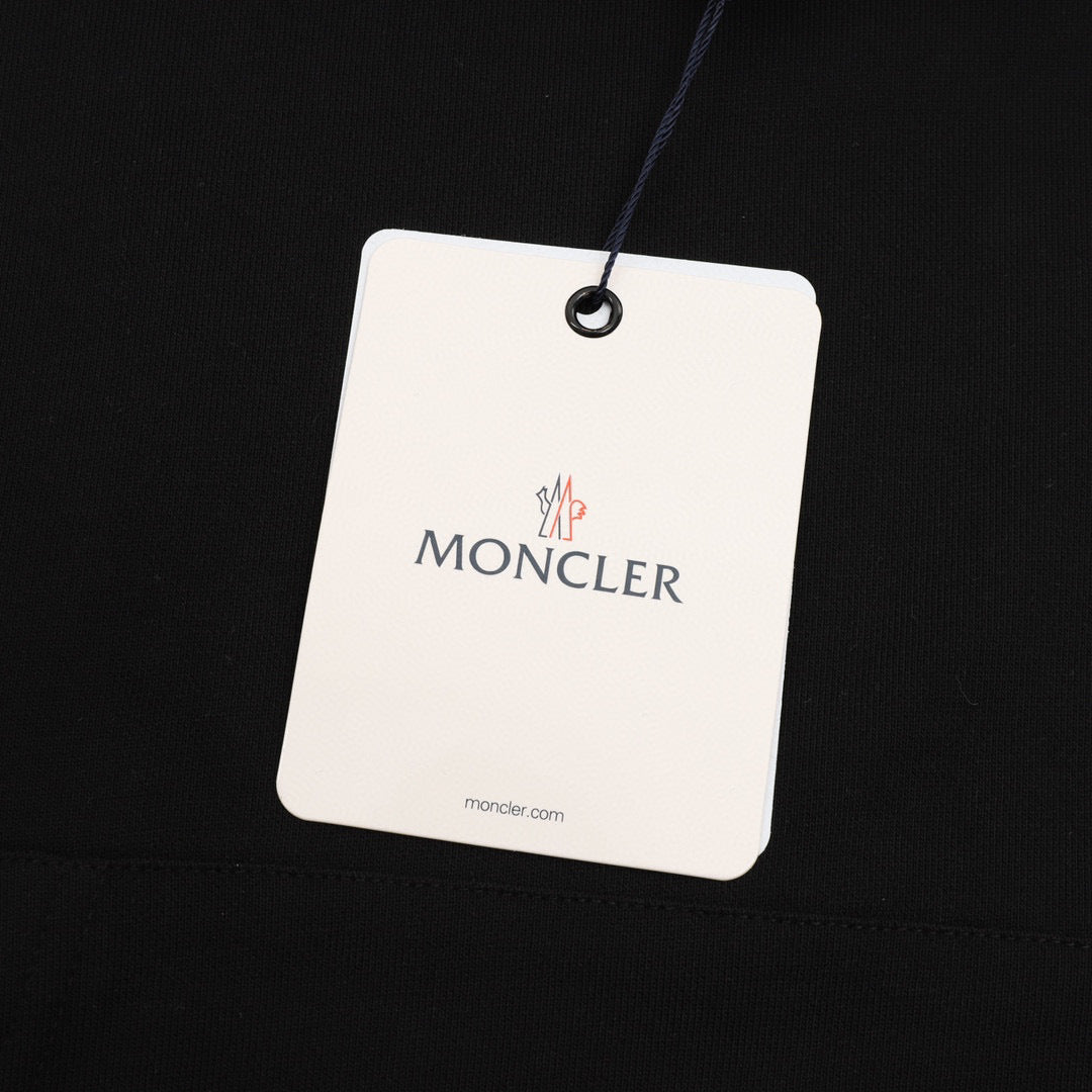 Moncler Hooded Logo Lightweight Hoodie - view 5