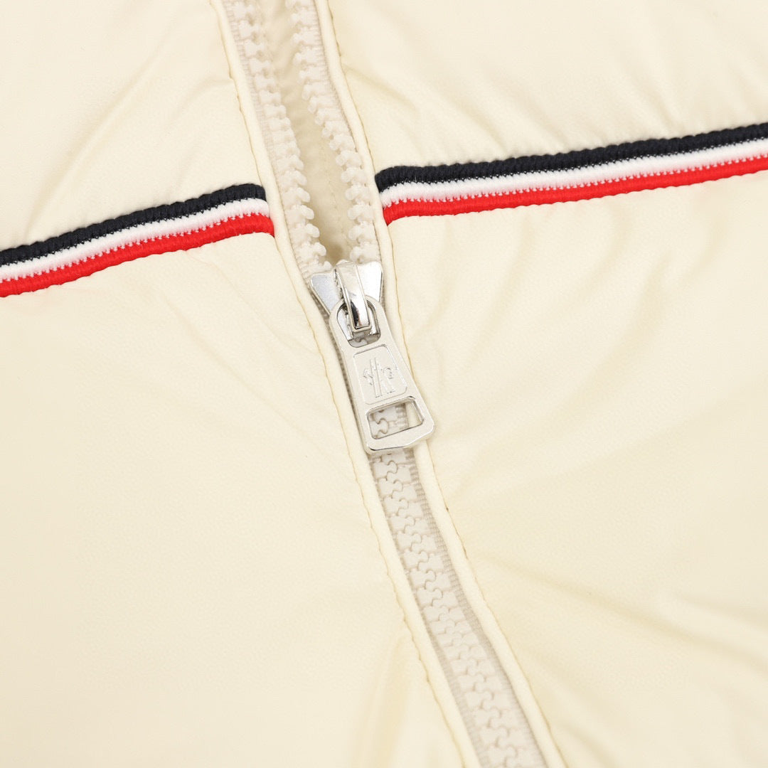 Moncler Men's Zip-Up Embroidered Down Jacket - view 5