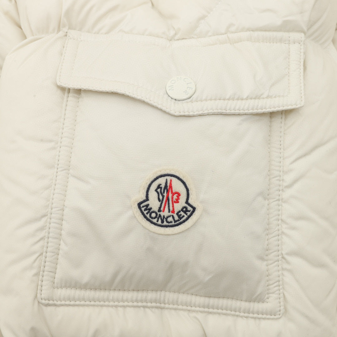 Moncler Maya Zip-Up Down Jacket - view 6