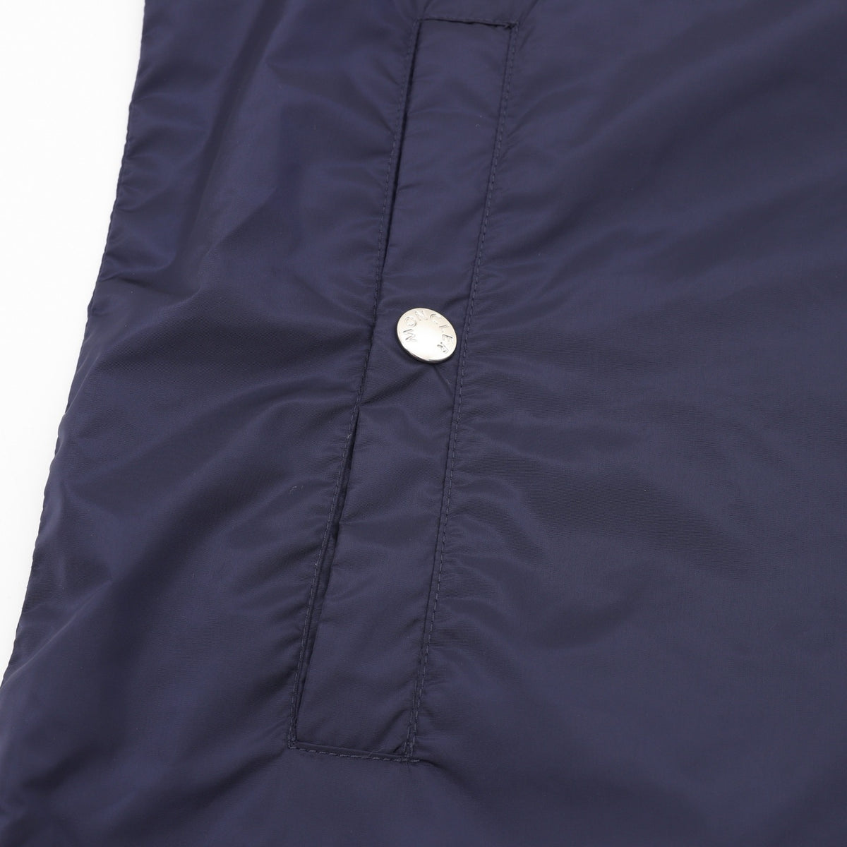 Moncler Men's Hooded Embroidered Lightweight Jacket - Navy - view 6