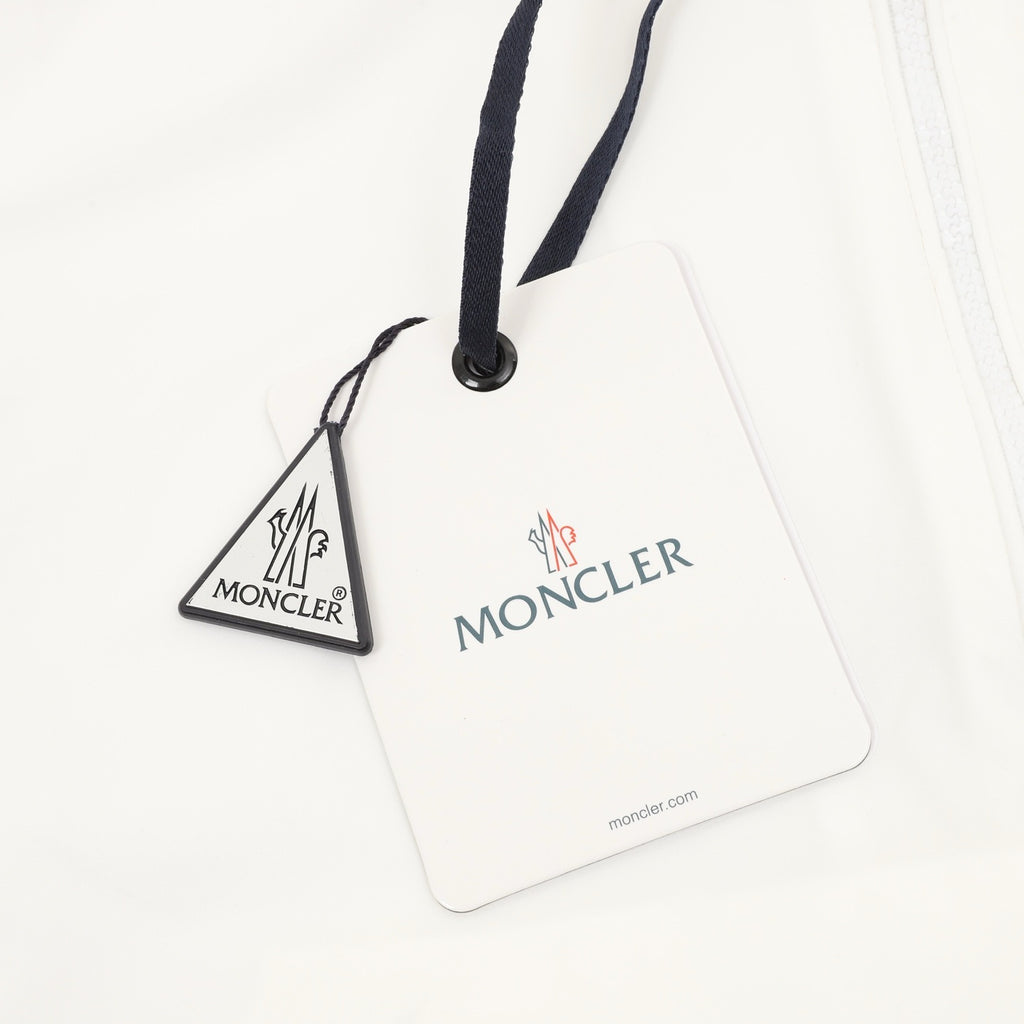 Moncler Hooded Zip-Up Lightweight Jacket - Black - view 6