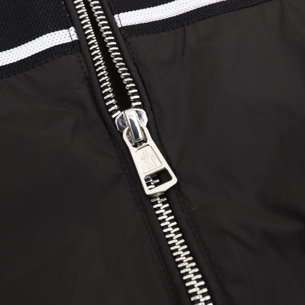 Moncler Hooded Zip-Up Embroidered Jacket - view 6