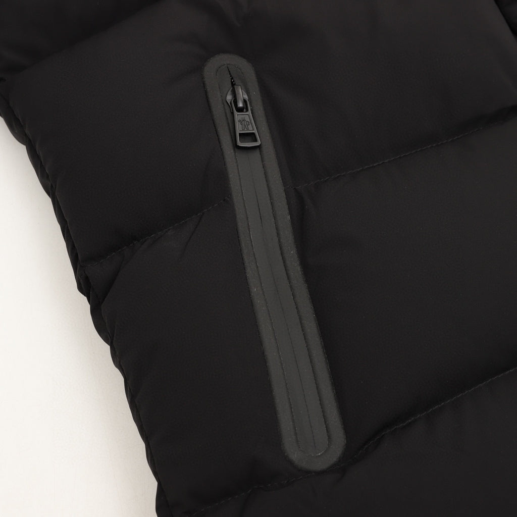 Moncler Hooded Logo Lightweight Down Jacket - view 6