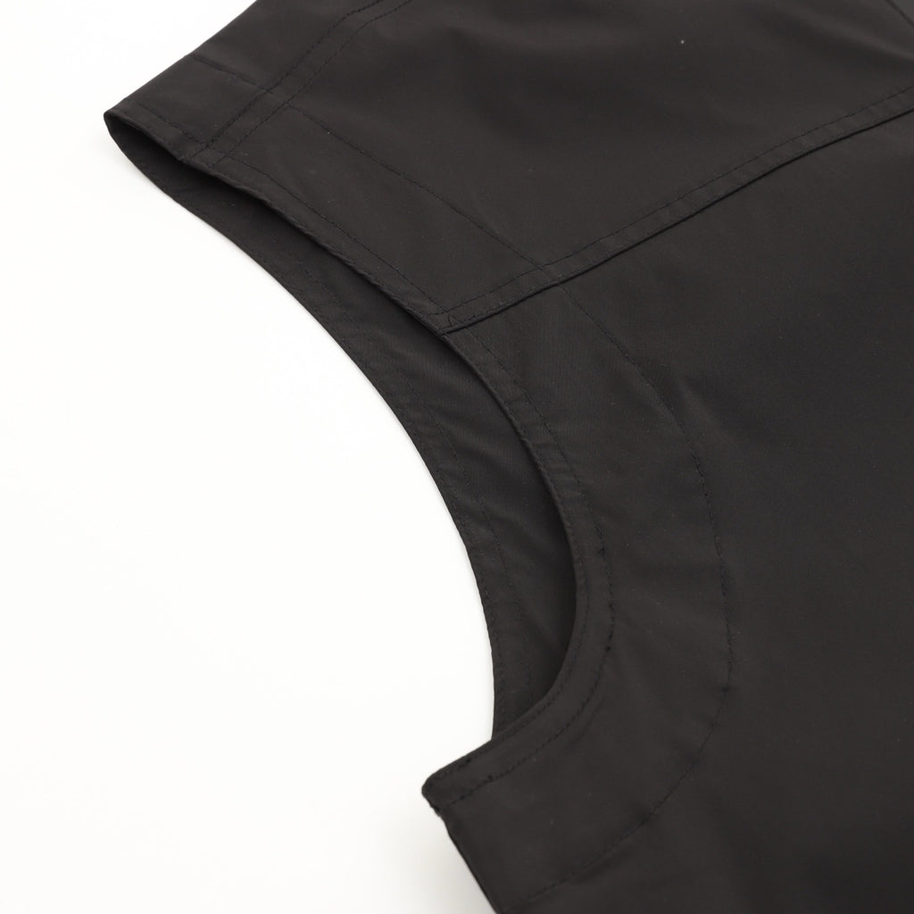 Moncler Zip-Up Graphic Logo Vest - view 6