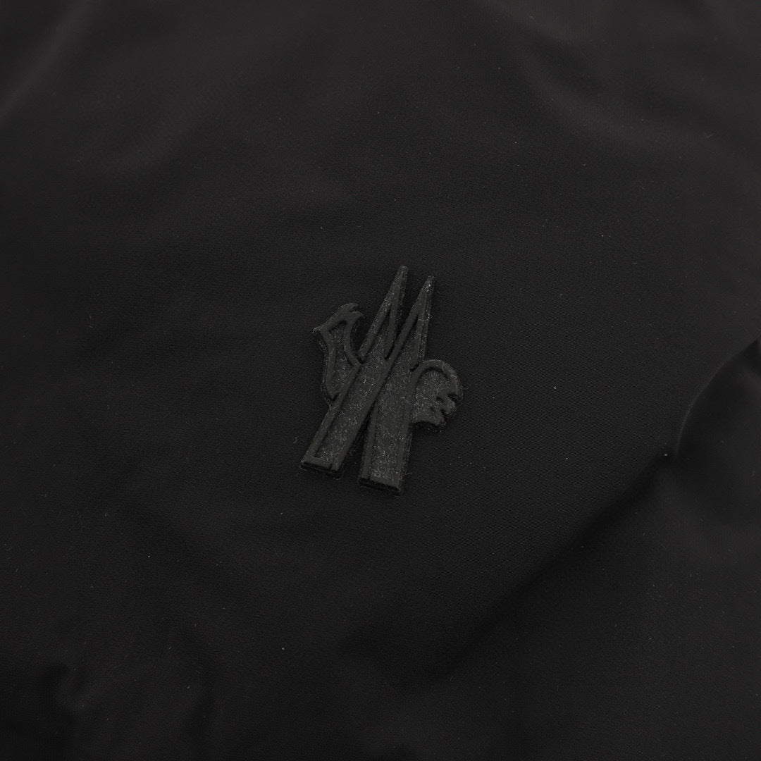 Moncler Hooded Logo Down Jacket - view 6