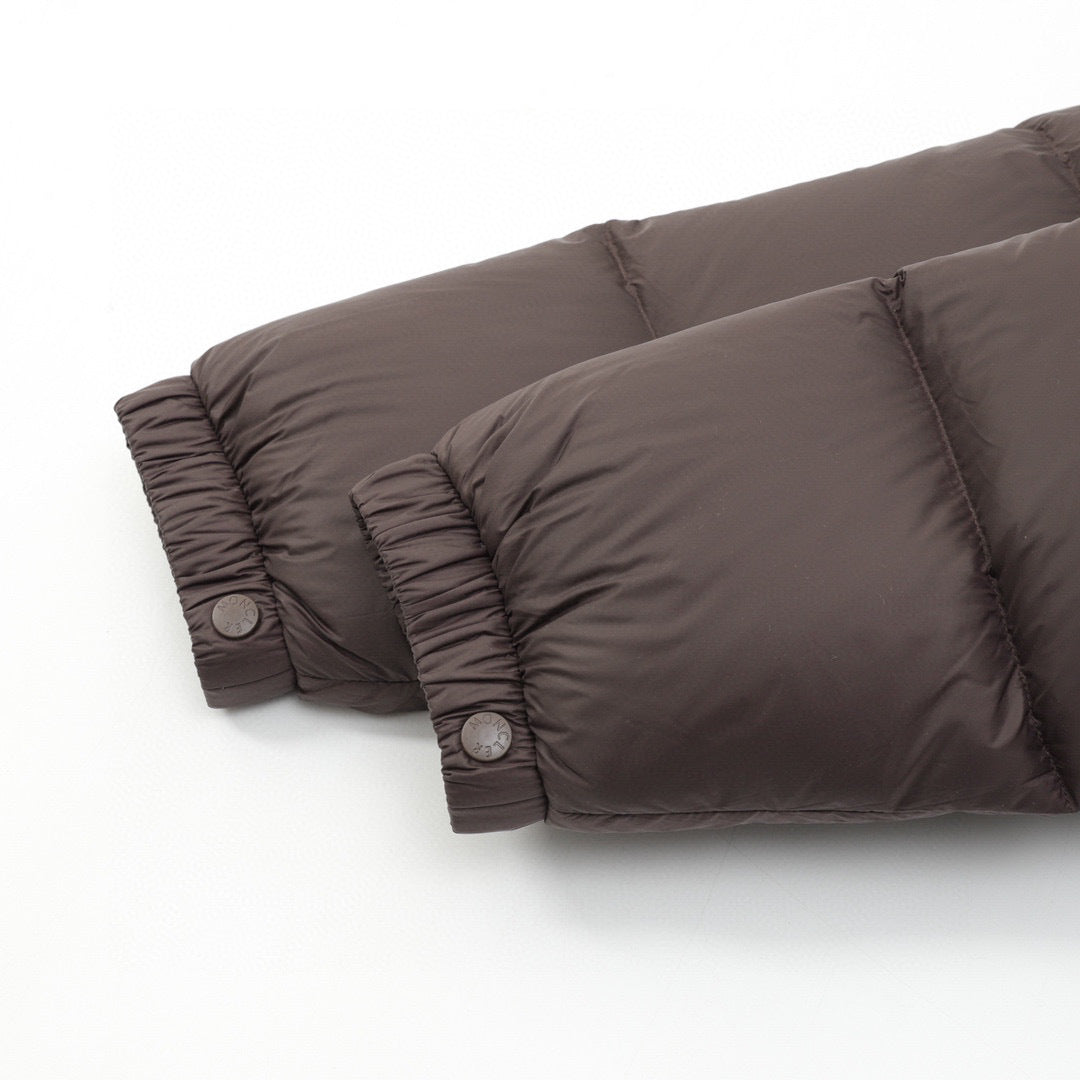 Moncler Hooded Embroidered Down Jacket - view 6