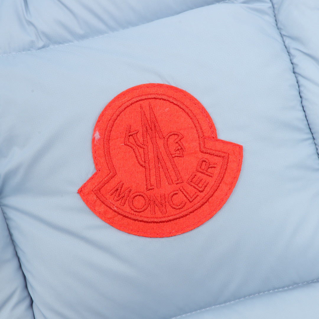 Moncler Hooded Embroidered Down Jacket - view 6