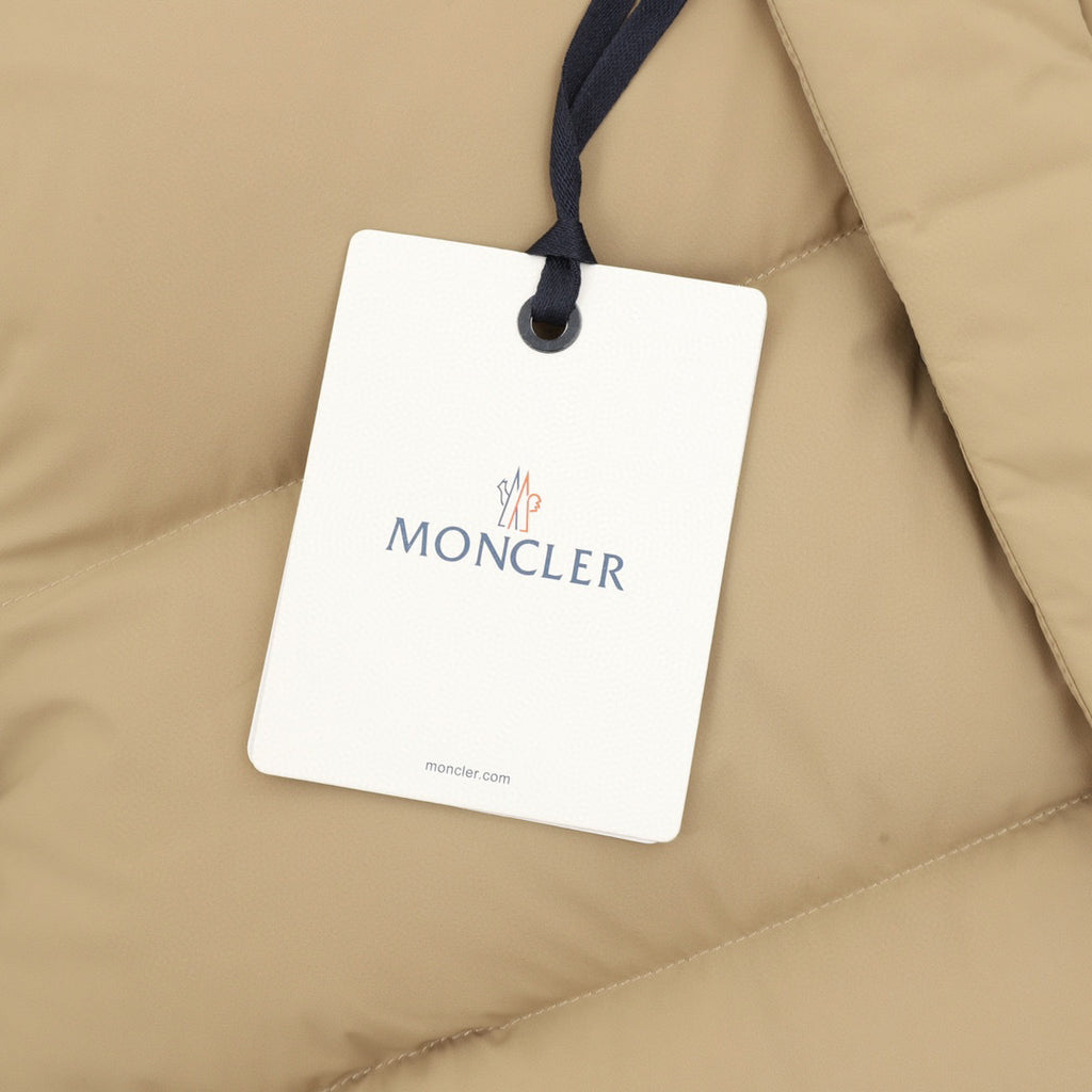Moncler Hooded Logo Lightweight Down Jacket - view 6