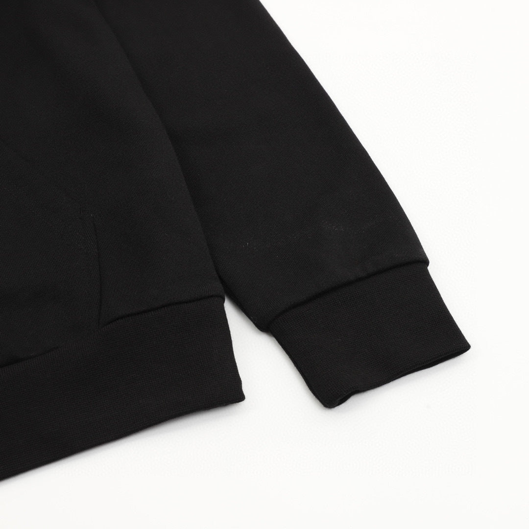 Moncler Hooded Hoodie - Black - view 6