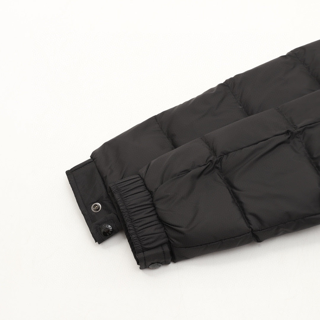 Moncler Men's Hooded Zip-Up Down Jacket - view 6