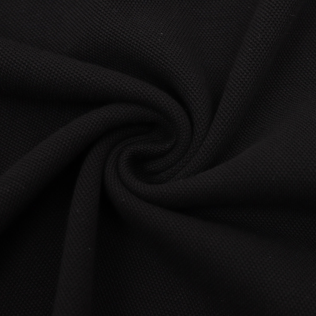 Moncler Zip-Up Embroidered Polo Shirt - Black - view 6