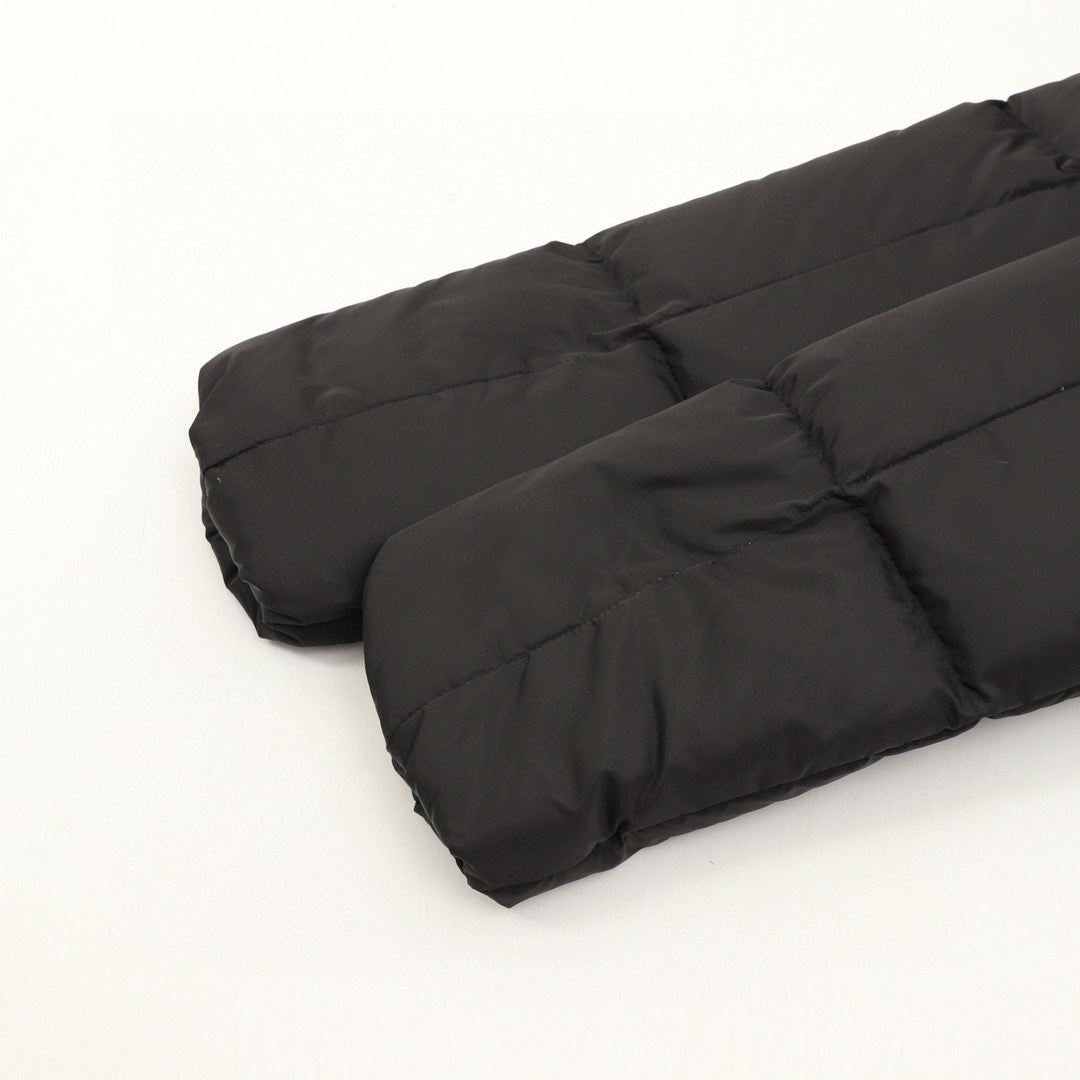 Moncler Women's Hooded Zip-Up Down Jacket - Black - view 6