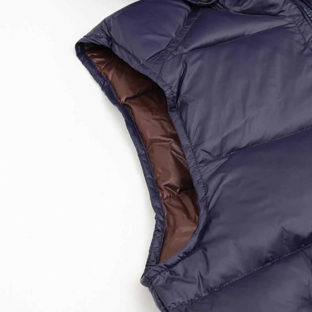 Moncler maya Hooded Zip-Up Logo Vest - view 6