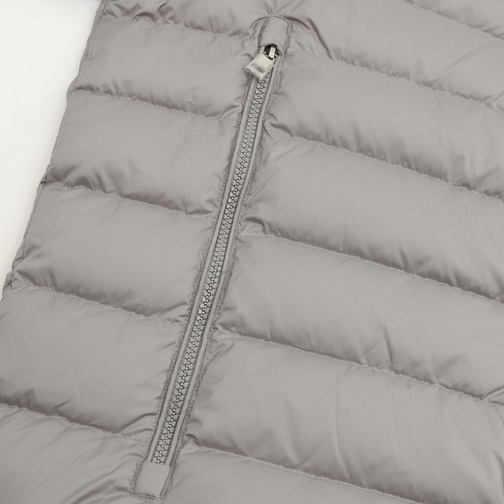 Moncler Hooded Zip-Up Logo Down Jacket - view 6