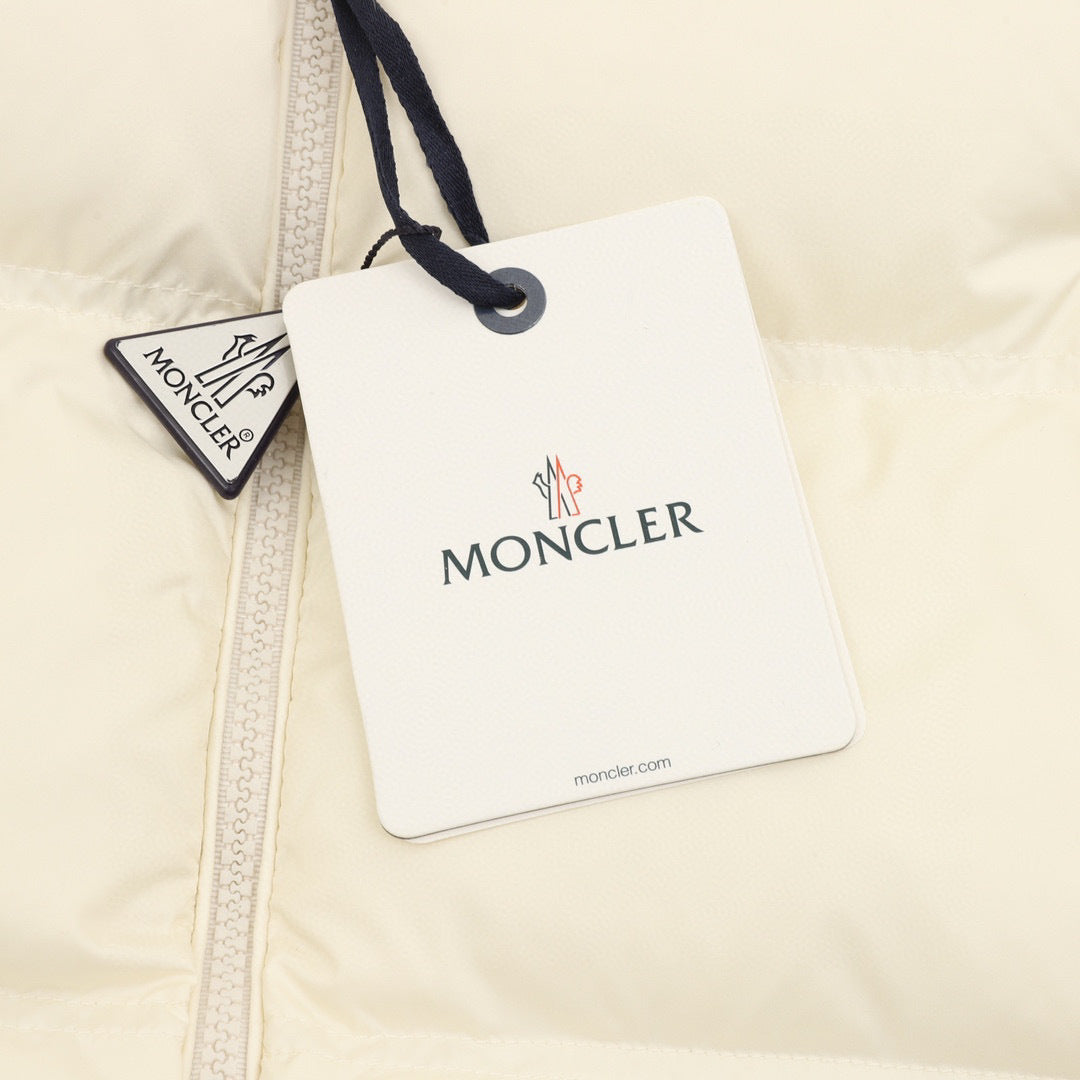 Moncler Men's Zip-Up Embroidered Down Jacket - view 6