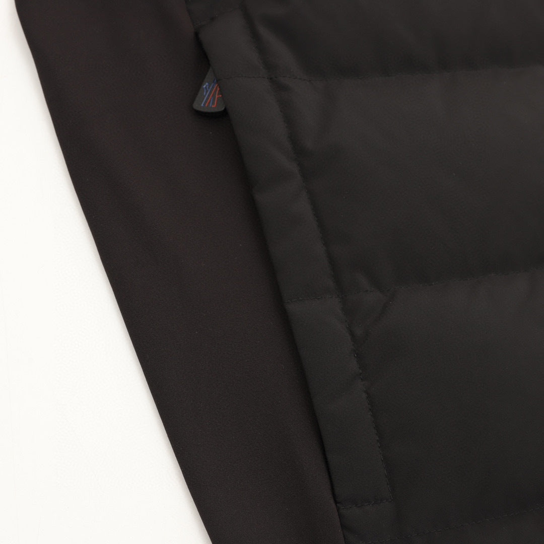Moncler Hooded Zip-Up Graphic Down Jacket - view 6