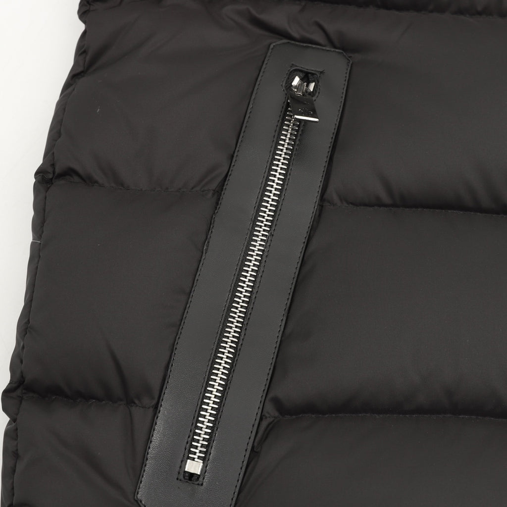 Moncler Hooded Zip-Up Graphic Down Jacket - view 6
