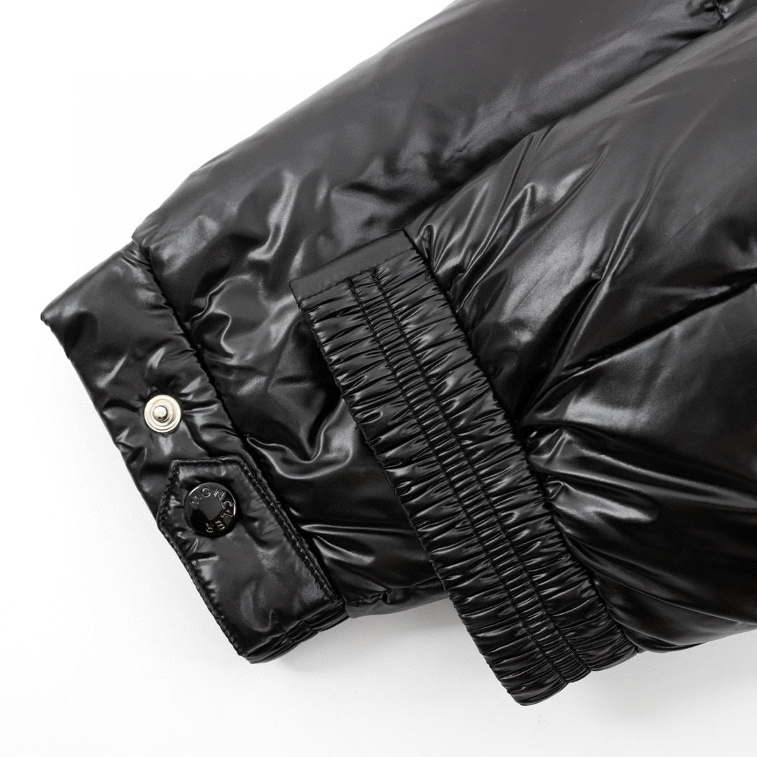 Moncler Hooded Zip-Up Down Jacket - view 6