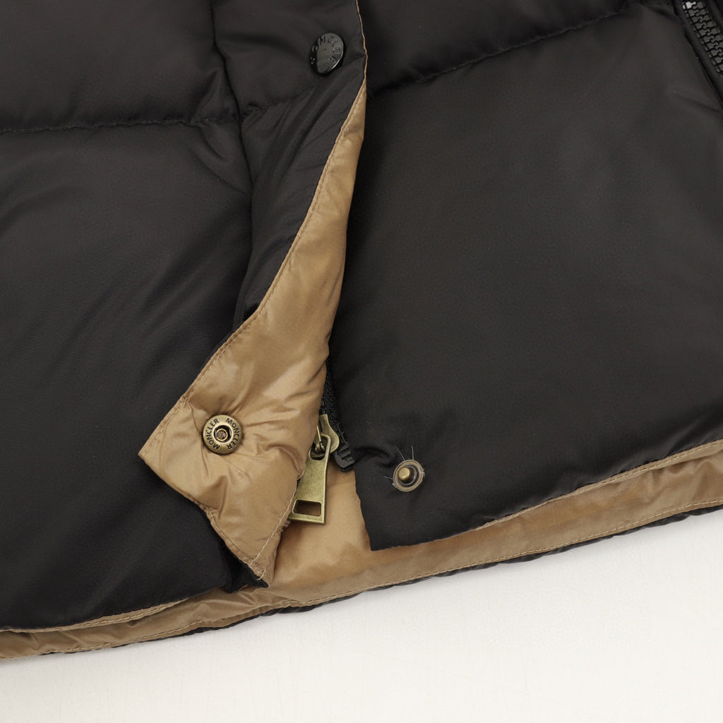 Moncler Women's Hooded Zip-Up Down Jacket - Black - view 7