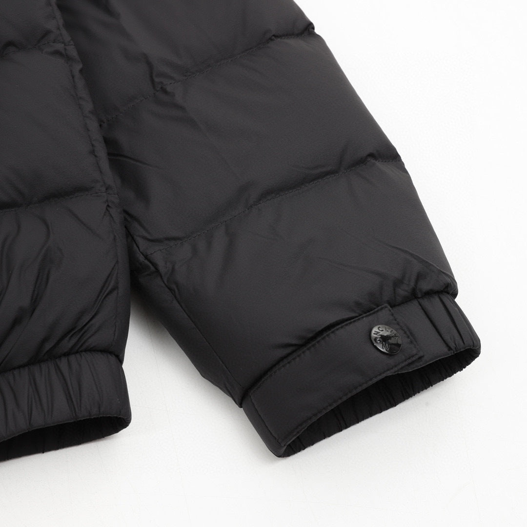 Moncler Hooded Logo Lightweight Down Jacket - view 7