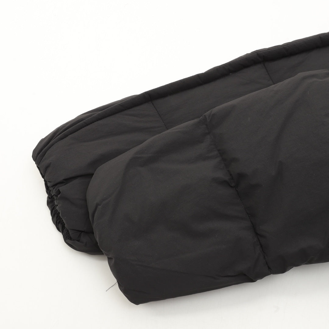 Moncler Zip-Up Embroidered Logo Down Jacket - view 7