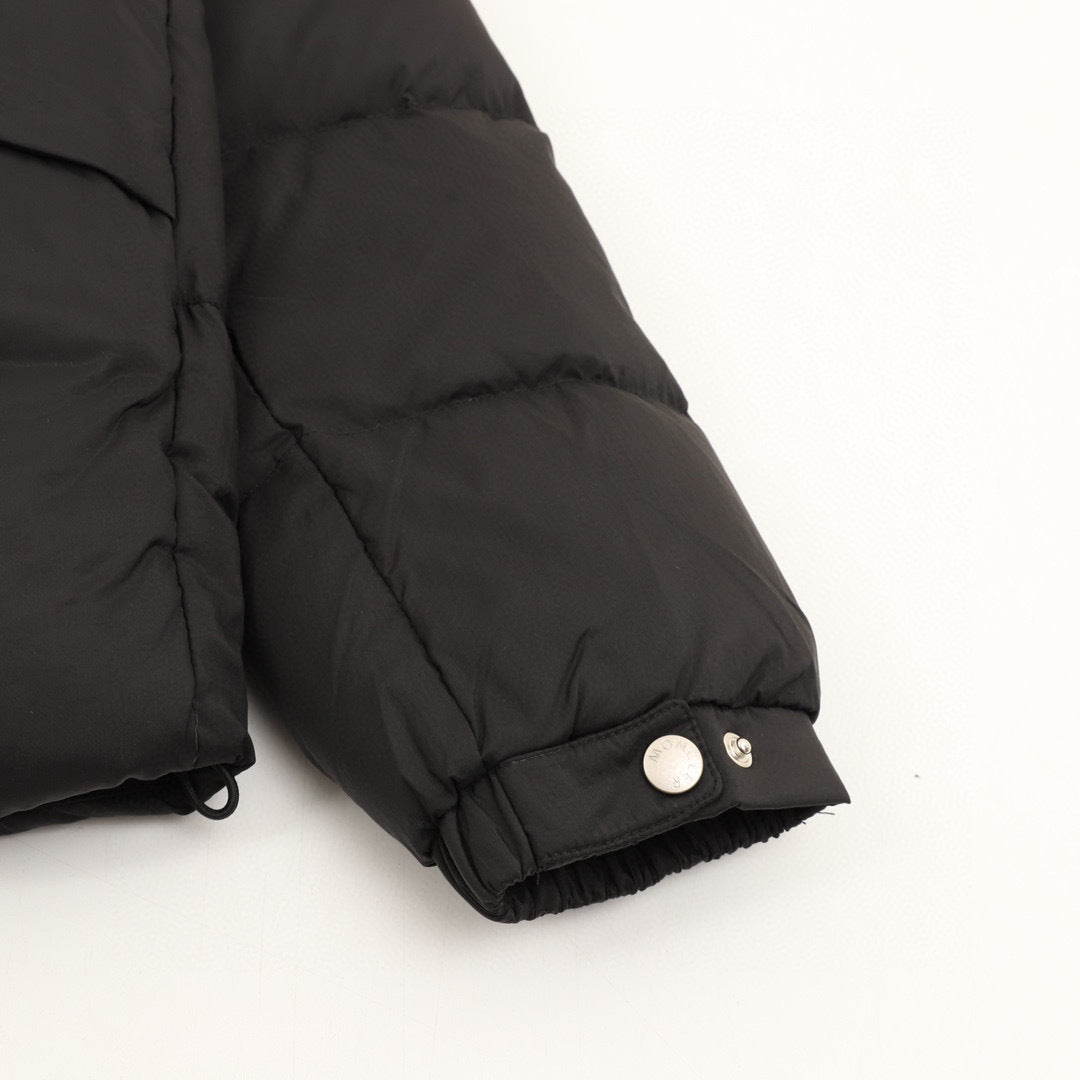 Moncler Hooded Zip-Up Graphic Down Jacket - White - view 7