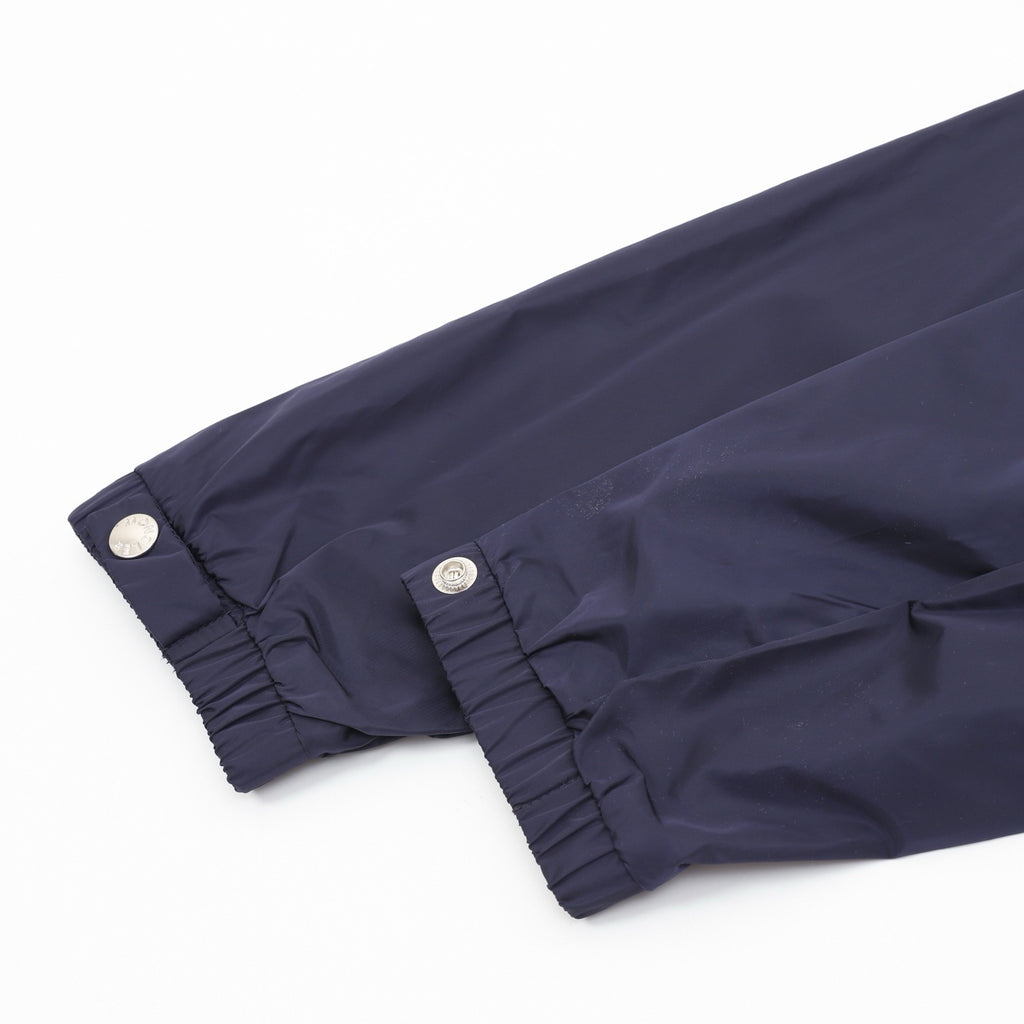 Moncler Men's Hooded Embroidered Lightweight Jacket - Navy - view 7