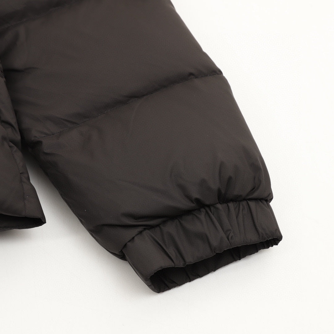 Moncler Men's Zip-Up Embroidered Down Jacket - view 7