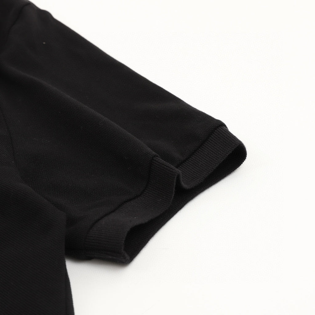 Moncler Embroidered Polo Shirt - Black - view 7