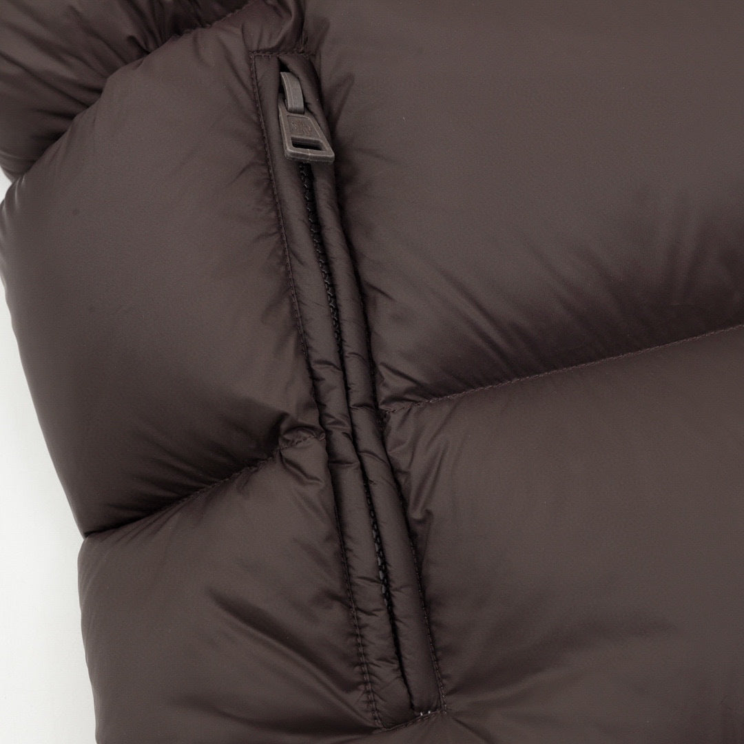 Moncler Hooded Embroidered Down Jacket - view 7