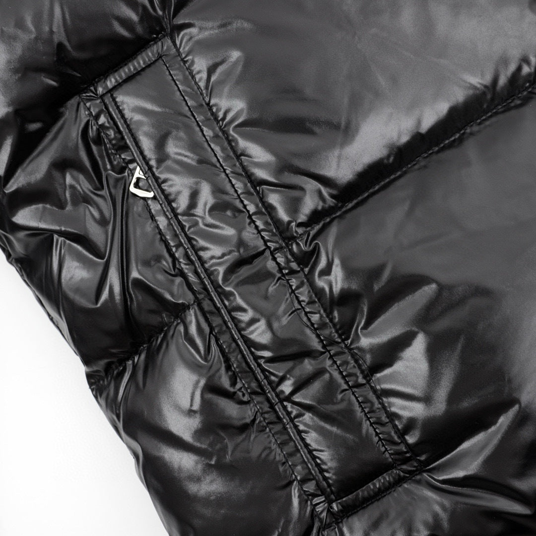 Moncler Hooded Zip-Up Down Jacket - view 7