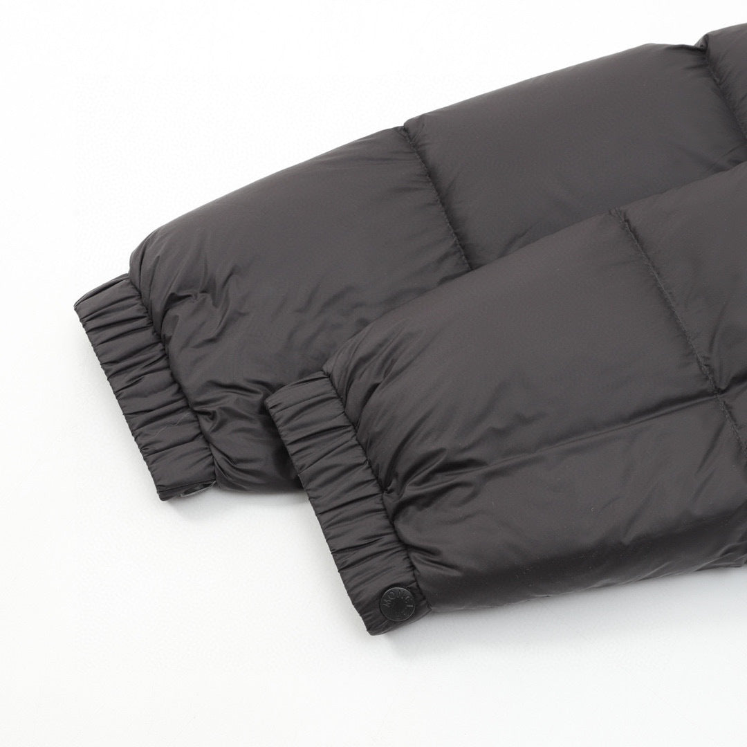 Moncler Hooded Embroidered Down Jacket - view 7