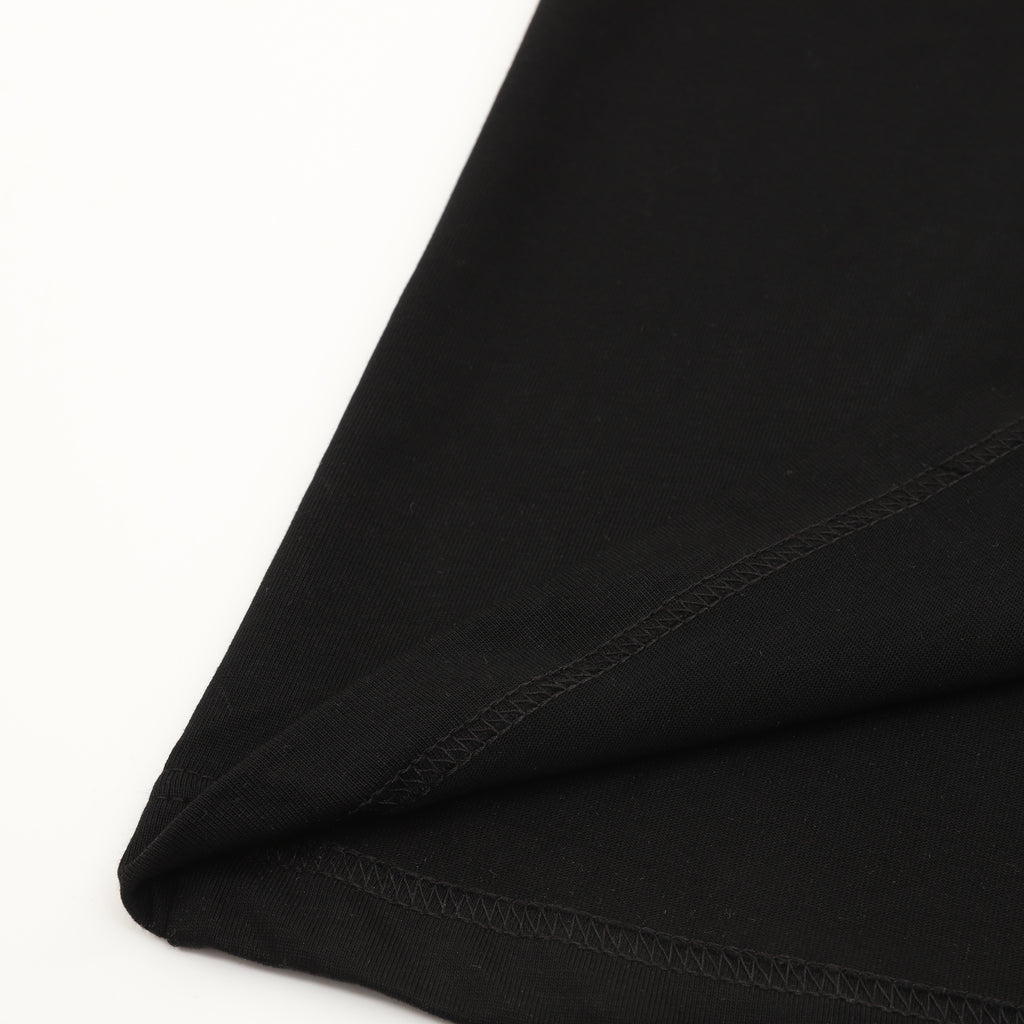 Moncler Embroidered Logo T-Shirt - Black - view 7