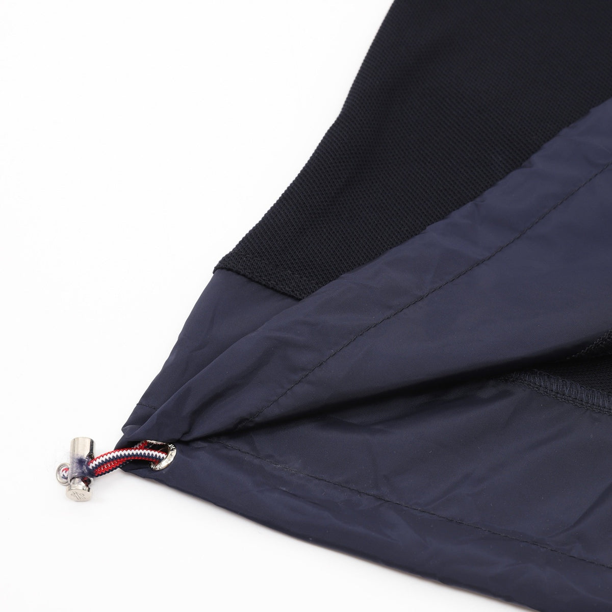 Moncler Zip-Up Embroidered Logo Polo Shirt - view 7