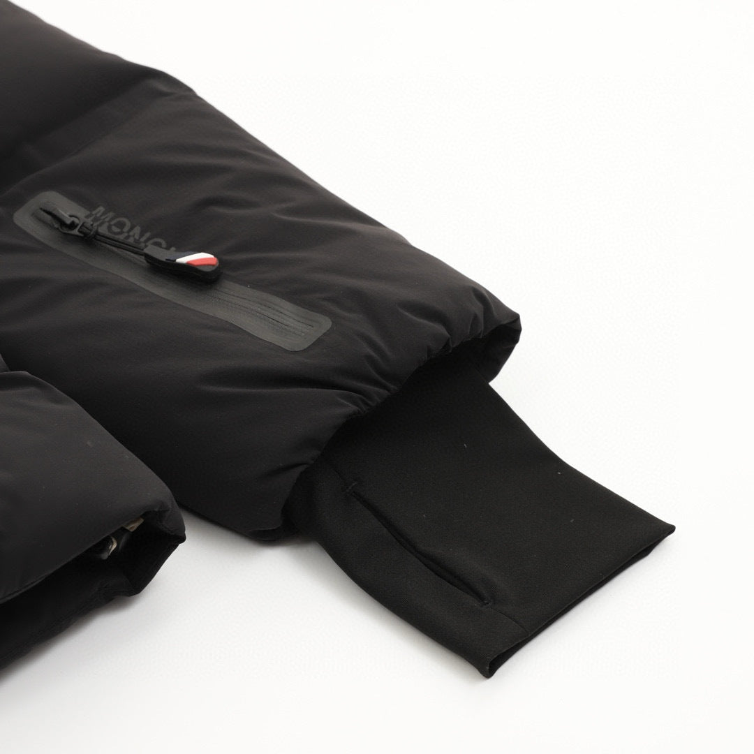 Moncler Hooded Logo Down Jacket - view 7