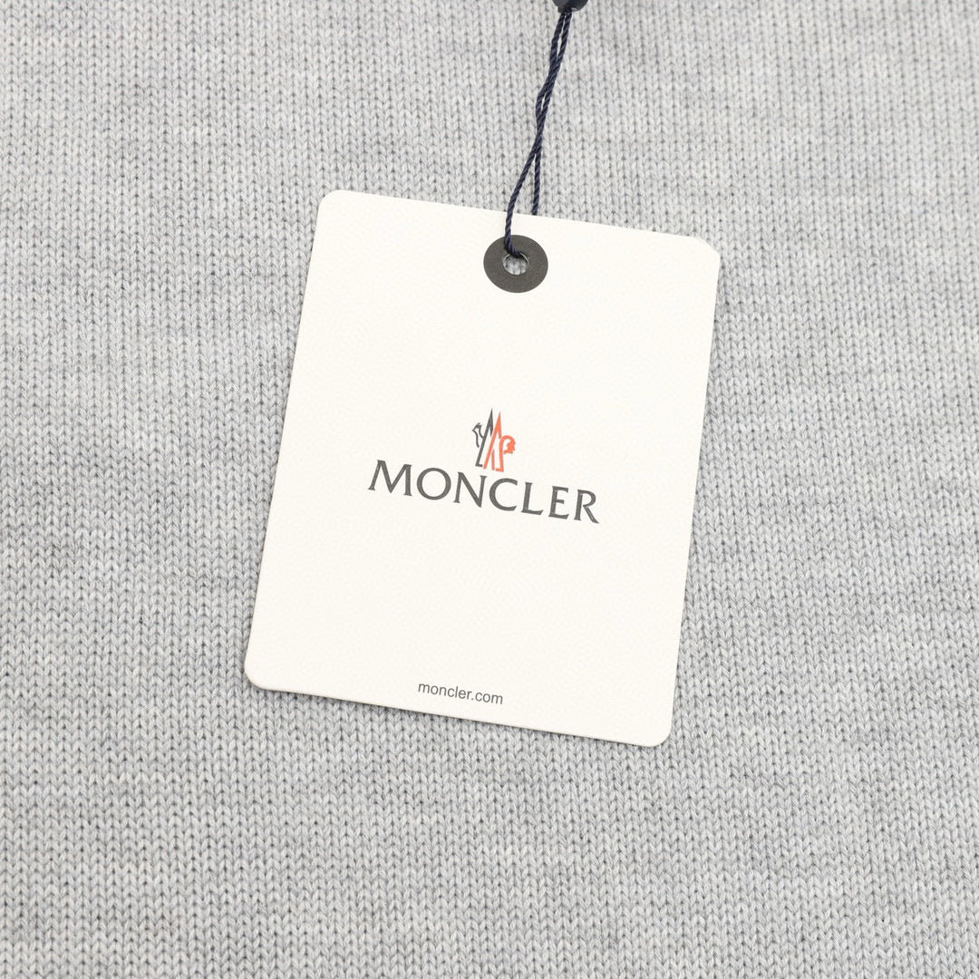 Moncler Embroidered Logo Sweater - view 8