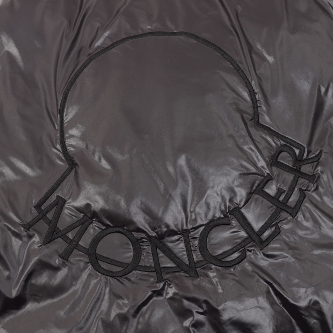 Moncler Embroidered Logo Down Jacket - view 8