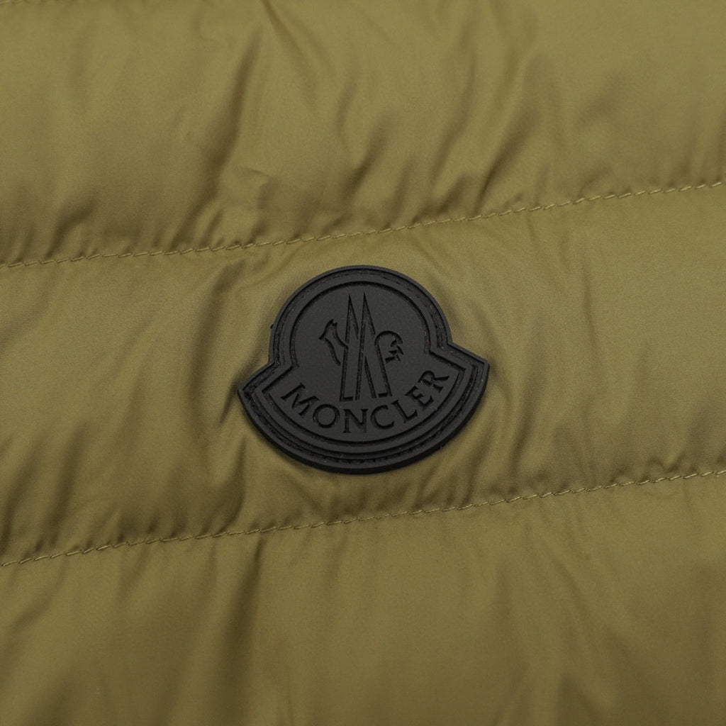 Moncler Hooded Lightweight Down Jacket - Black - view 8
