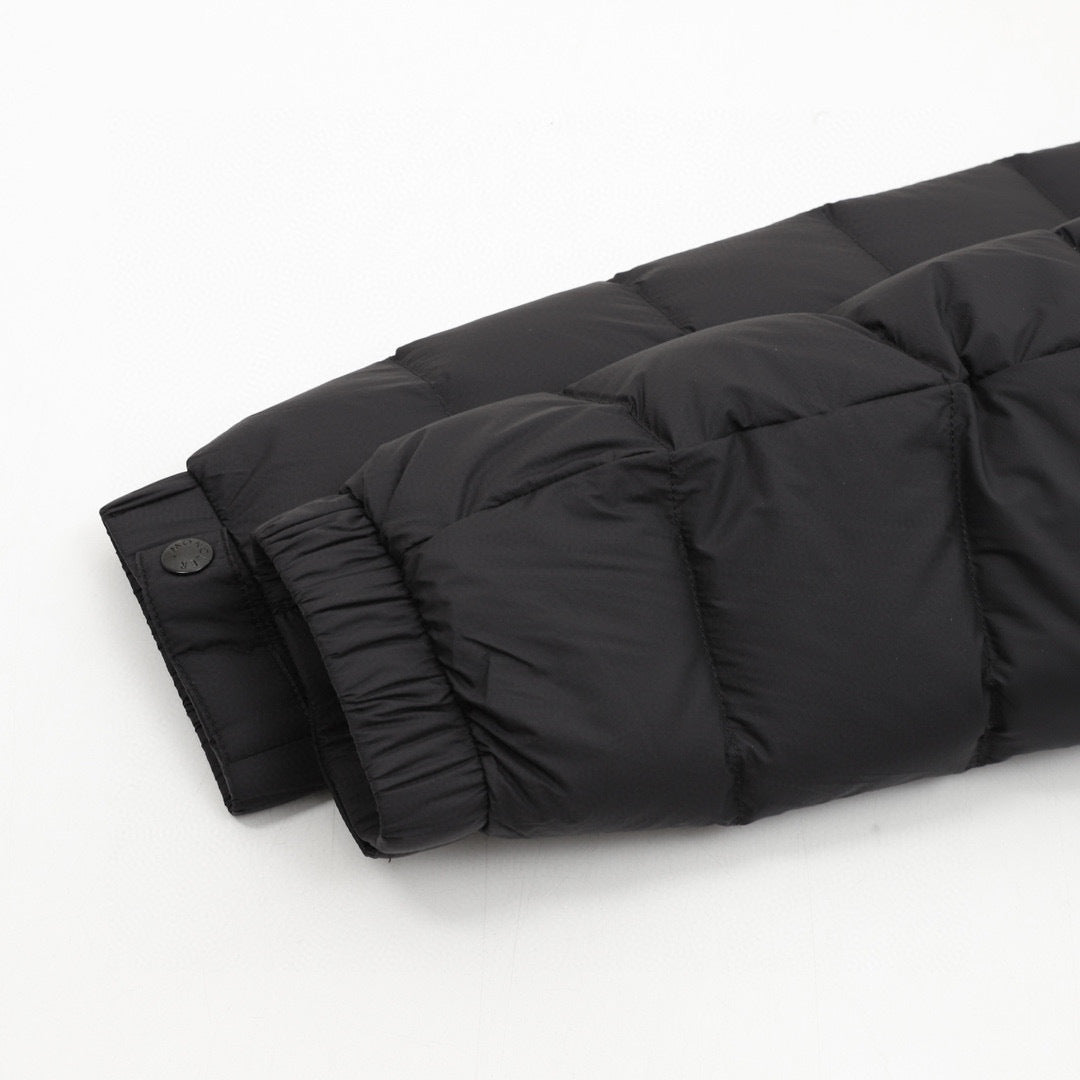 Moncler Hooded Logo Lightweight Down Jacket - view 8