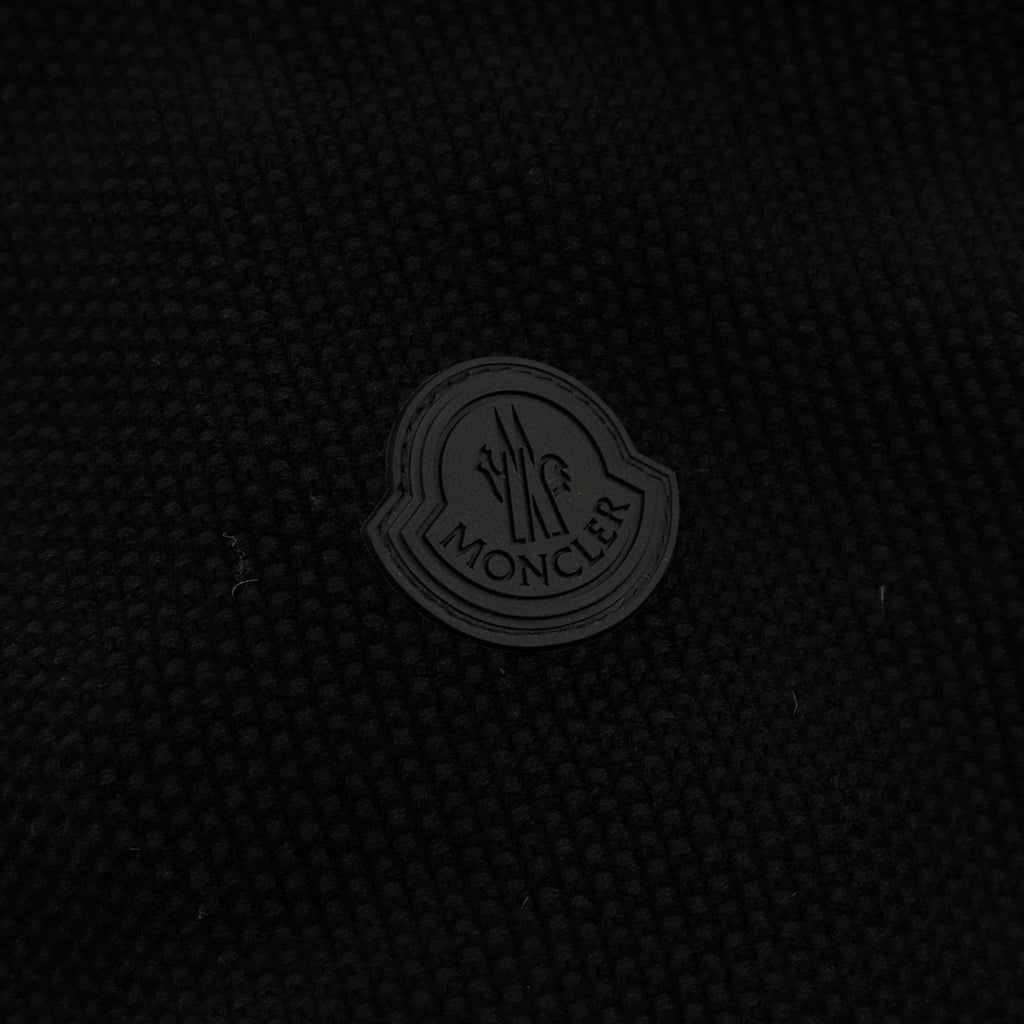 Moncler Hooded Embroidered Logo Down Jacket - view 8