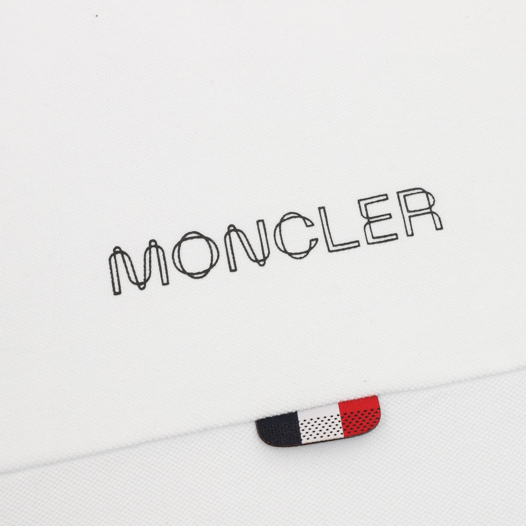 Moncler Embroidered Polo Shirt - Black - view 8